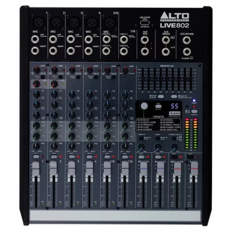 Аксессуары для музыкальных инструментов CM
 ALTO LIVE 802