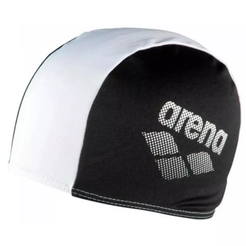 Casca de inot Arena POLYESTER II JR, Negru, Alb