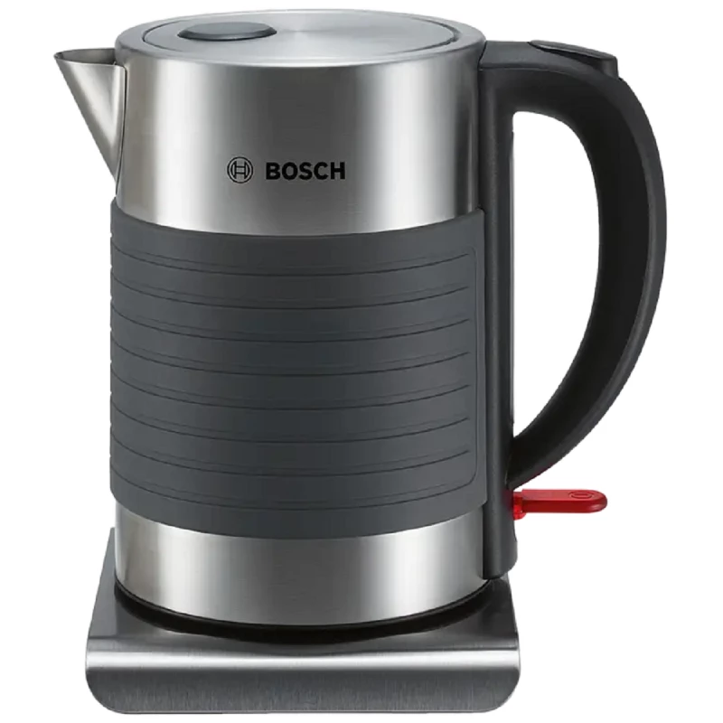 Ceainic electric BOSCH TWK7S05, 1.7 l, 2200 W, Gri, Inox