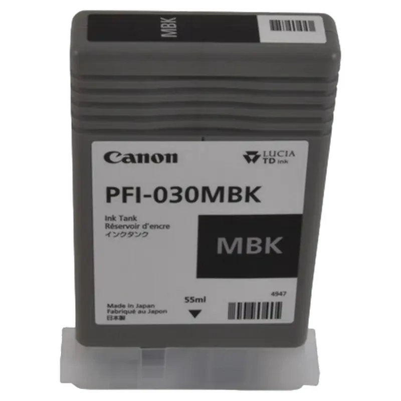 Cartus cerneala CANON INK CARTRIDGE PFI-030 MATTE BLACK, PigmentCartridge for plotters iPF TM-240/ TM-340, 55ml