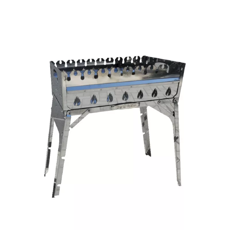 Gratar Chef ECO, Pliabil, Argintiu