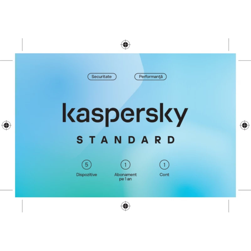 Antivirus KASPERSKY STANDARD 5-DEVICE 1 YEAR BASE
