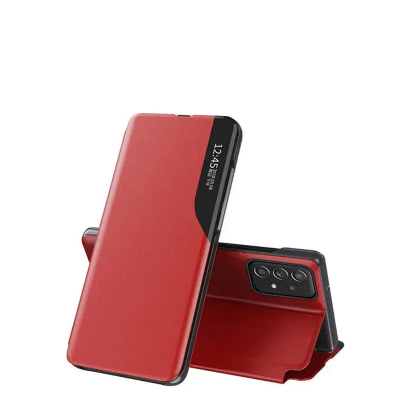 Husa Xcover SAMSUNG A35, SOFT BOOK VIEW SERIES, RED
