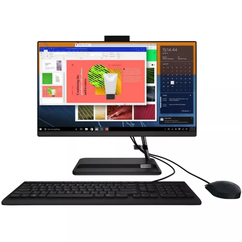 PC All-in-One LENOVO 23.8" IDEACENTRE 3 24IAP7 BLACK, FHD IPS Core i7-13620H 2.4-4.9GHz, 16GB, 1TB SSD, No OS