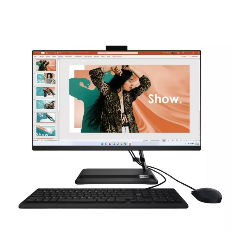 PC All-in-One LENOVO 27" IDEACENTRE 3 27IAP7 BLACK, (FHD IPS Core i7-13620H 2.4-4.9GHz, 16GB, 1TB SSD, No OS)Product Family : IdeaCentre AIO 3 27IAP7 PN: F0GJ00XMRK Screen FHD (1920x1080) IPS 250nits