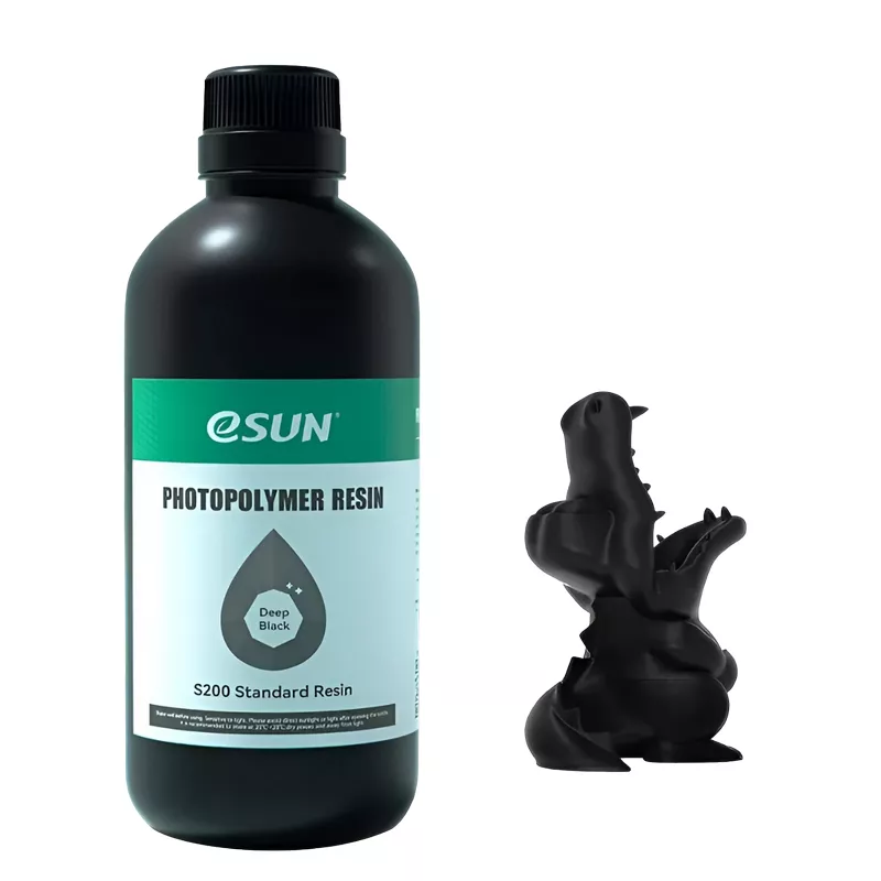 Filament ESUN PHOTOPOLYMER RESIN S200 STANDARD RESIN, 0.5 KG, DEEP BLACK