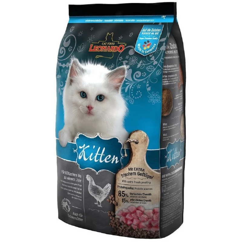 Hrana uscata LEONARDO KITTEN, 7.5 kg