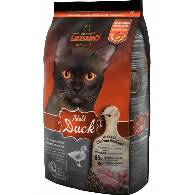 Hrana uscata LEONARDO DUCK & RICE, 2 kg