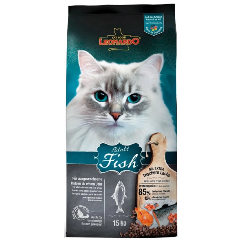 Hrana uscata LEONARDO OCEANFISH & RICE, 15 kg