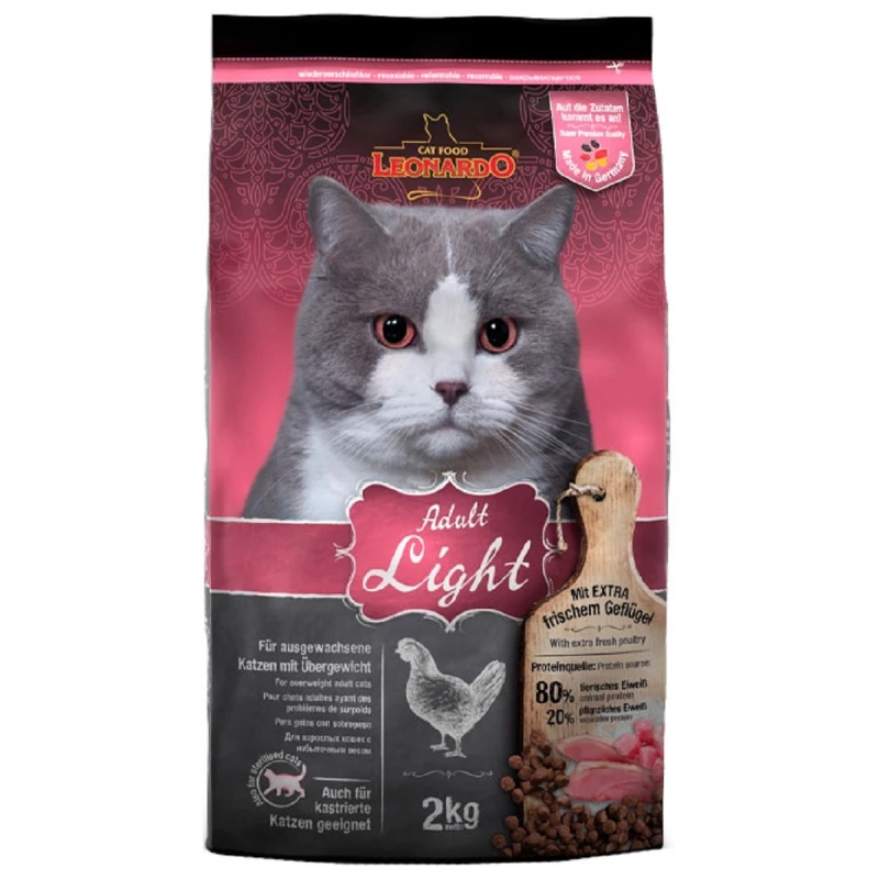 Hrana uscata LEONARDO LIGHT, 2 kg