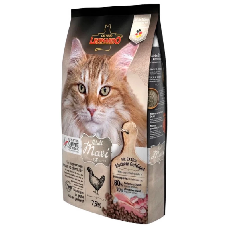 Hrana uscata LEONARDO MAXI, 7.5 kg