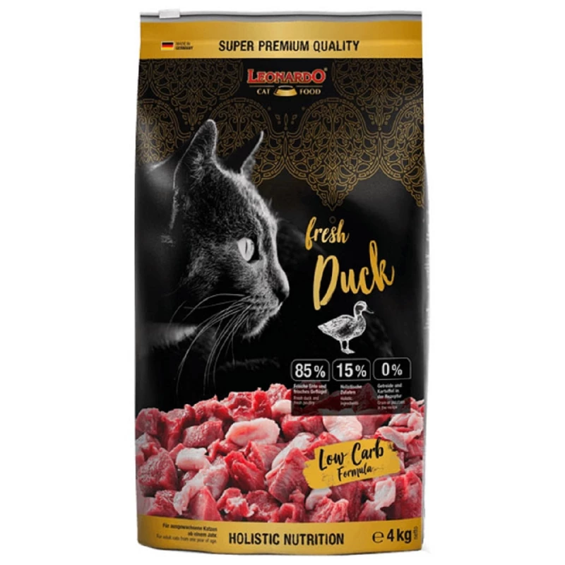 Hrana uscata LEONARDO DUCK & CHICKEN, 4 kg