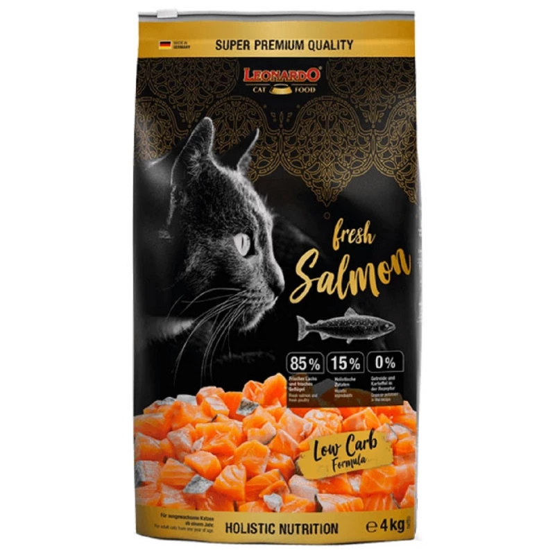 Hrana uscata LEONARDO SALMON & CHICKEN, 4 kg