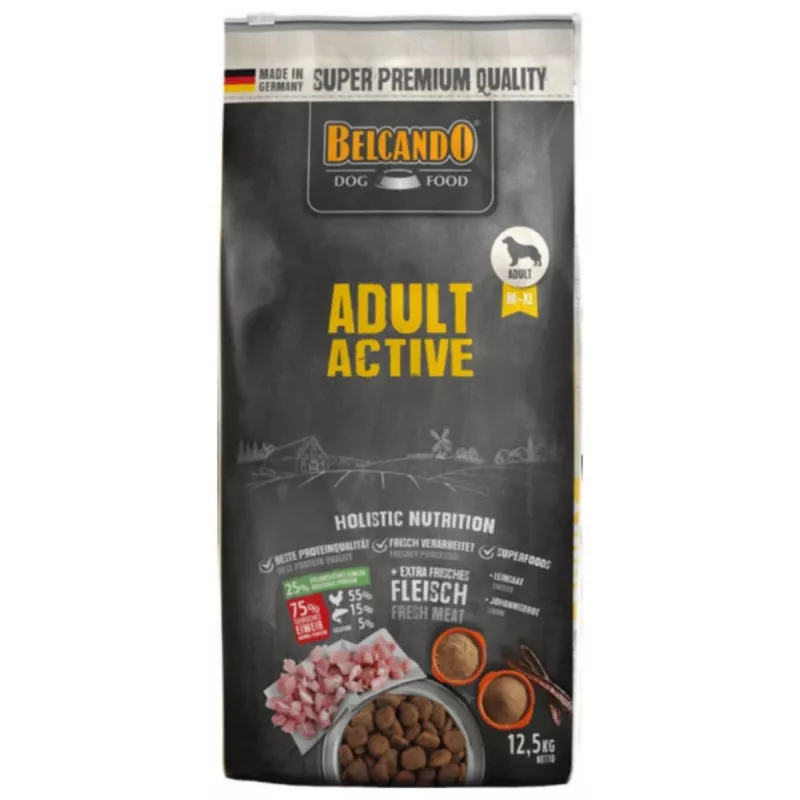 Hrana uscata BELCANDO ADULT ACTIVE, 12.5 kg