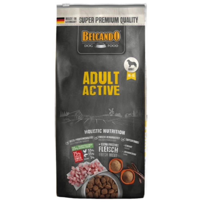 Hrana uscata BELCANDO ADULT ACTIVE, 22.5 kg