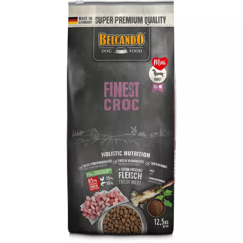 Hrana uscata BELCANDO FINEST CROC, 12.5 kg