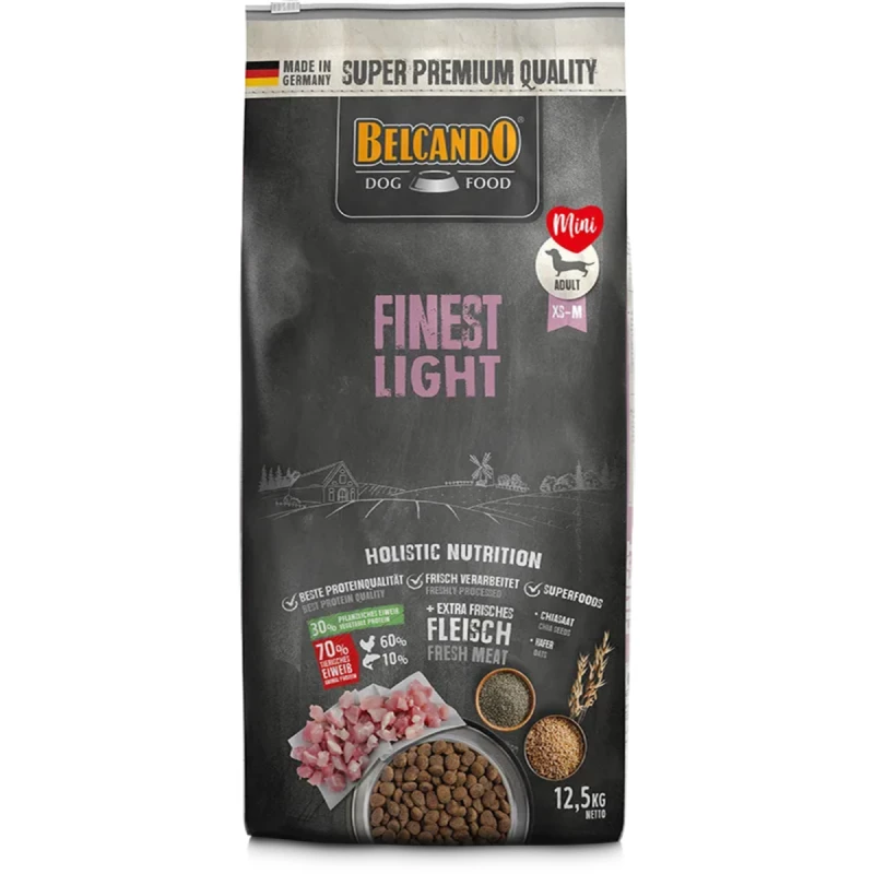 Сухой корм BELCANDO Finest Light, 12.5 кг
