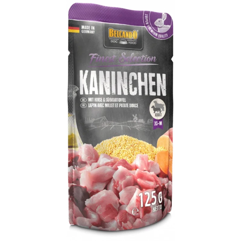 Hrana umeda BELCANDO RABBIT, 0.125 kg, 12 buc
