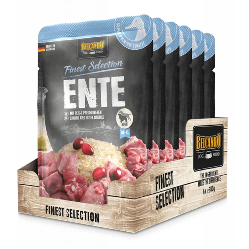 Hrana umeda BELCANDO DUCK, 0.3 kg, 6 buc