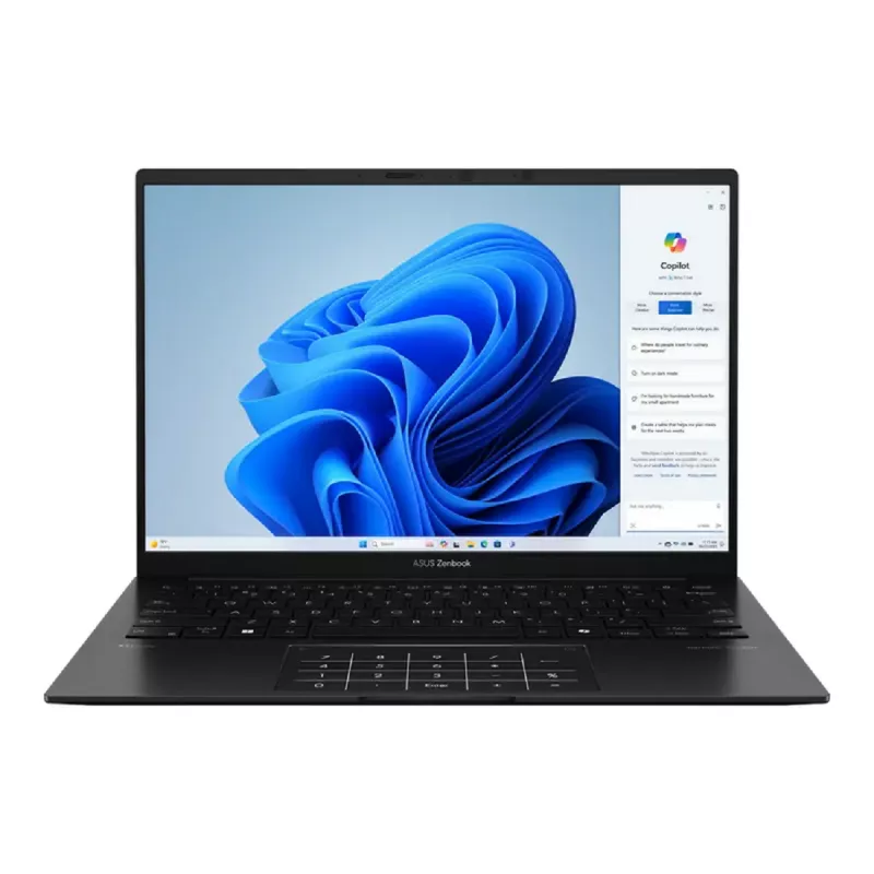 Laptop ASUS 14.0" ZENBOOK 14 UM3406HA BLACK, Ryzen 7 8840HS 16Gb 1Tb AMD Radeon Graphics, HDMI, 802.11ax, Bluetooth