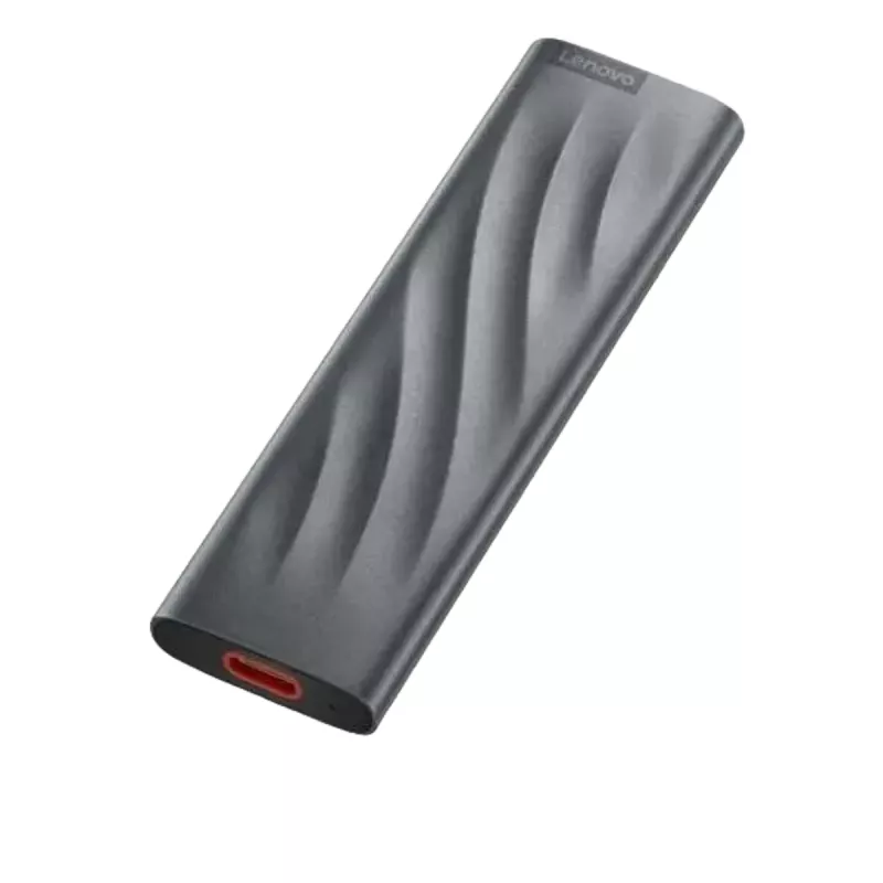 Hard disk extern LENOVO 2.0TB PORTABLE SSD PS8 GREY, USB-C 3.2 (106X31X10 MM, 40G, R/W:1050/1000 MB/S)