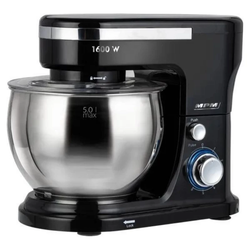 Robot de bucatarie MPM MRK-21, 1600 W, 5 l, Negru
