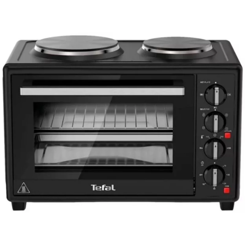 Cuptor electric Tefal OPTIMO OF463830, 32 l, 1600 W, 5 moduri de gatire, Negru