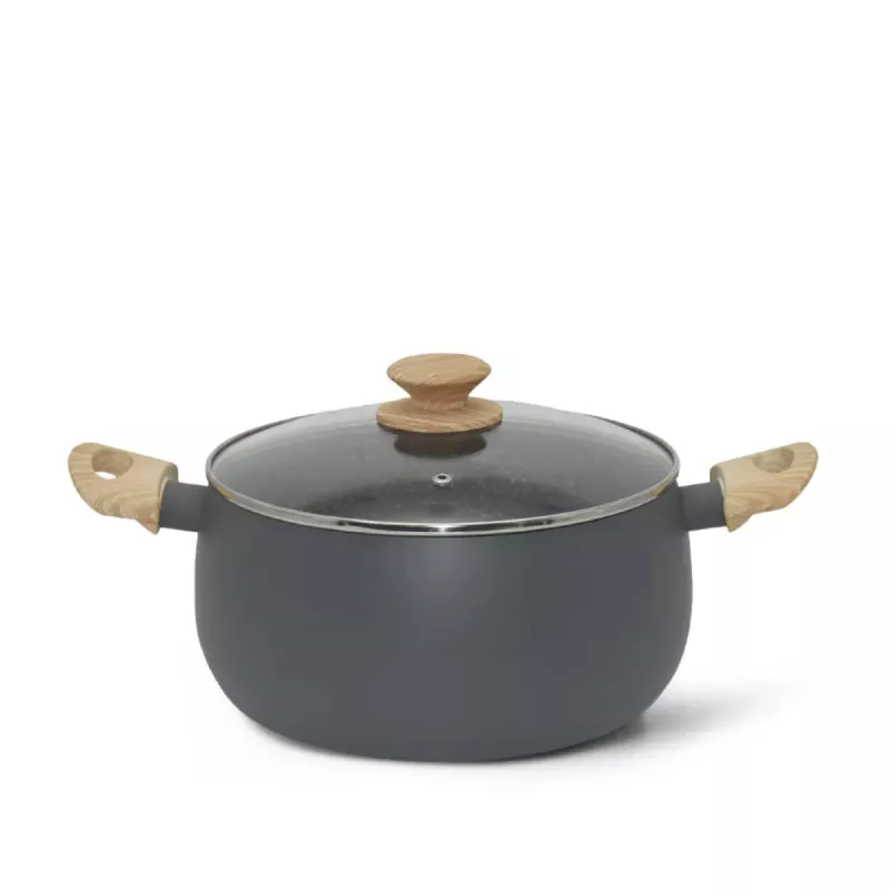 Cratita cu capac FISSMAN LANA 14498, 3.2 l, 20x10 сm, Gri