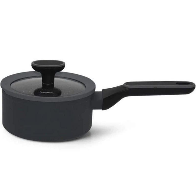 Cratita cu capac FISSMAN LAURA 14475, 1.4 l, 16x7.9 сm, Negru