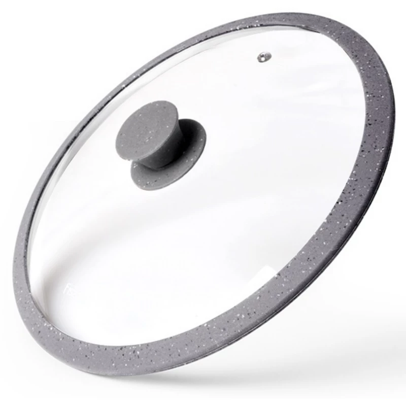 Крышка FISSMAN Arcades 9921, 20 см, Стекло, Серый