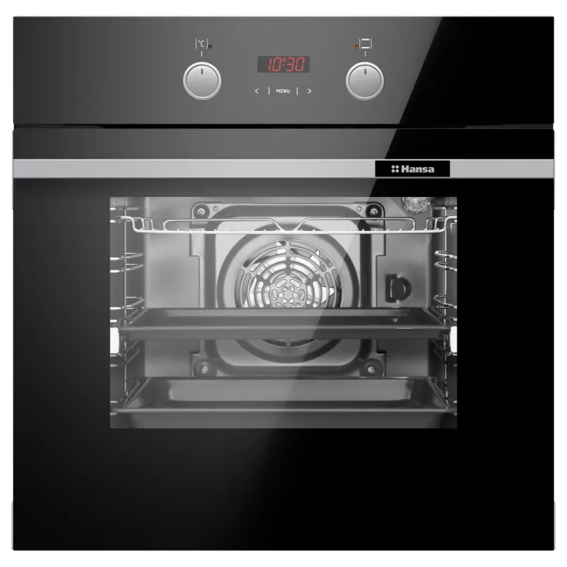 Cuptor electric incorporabil HANSA BOES694003, 77 l, Negru, A