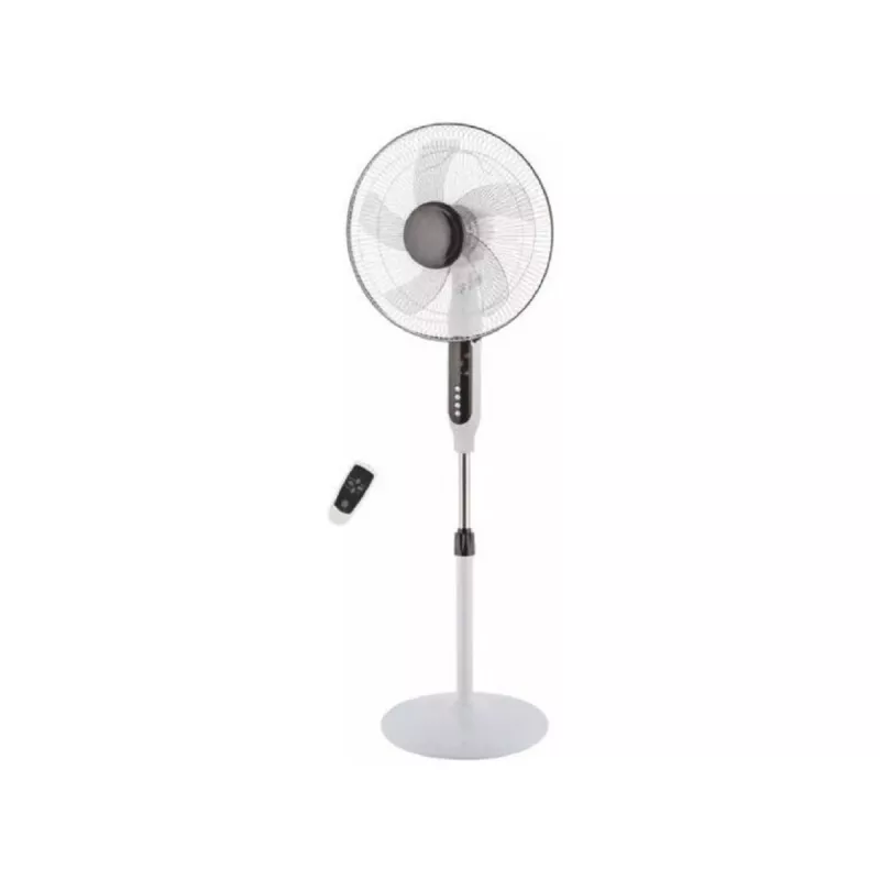 Ventilator Uni-Right US-16091R, 50 W, 40 cm, Alb, Negru