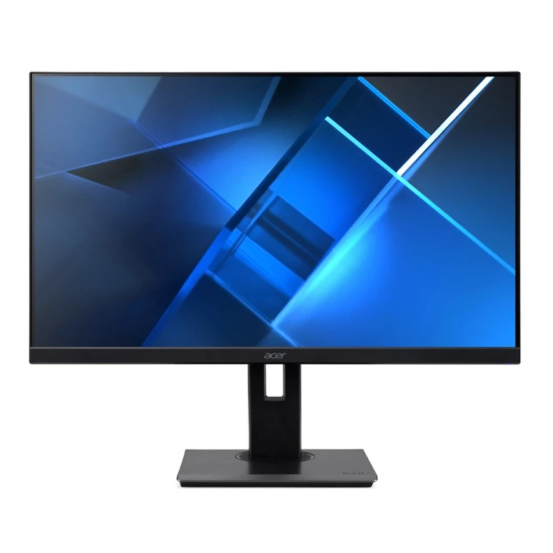 Monitor ACER 28.0"B278KBE UHD BLACK BORDERLESS, IPS LED 1ms, 1000:1, 300cd, 3840x2160, 178°/178°, HDMI x 2, DisplayPort, Height Adjustment, Pivot, Audio Line-in/out, VESA