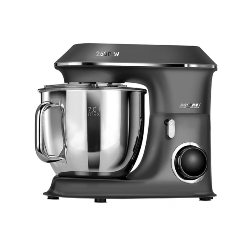 Кухонный комбайн MPM MRK-20, 2600 Вт, 7 л, Черный