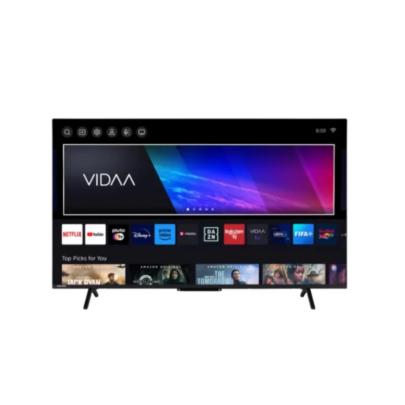 Televizor TOSHIBA 50" LED SMART TV 50UV2463DG, BLACK, 3840x2160 UHD, SMART TV (VIDAA OS), 3 HDMI, 2 USB, Tru Resolution, Tru Microdimming, DVB-T/T2/C/S2, Dolby Vision, OSD Language: ENG, RO, RU, Dolby Atmos, Speakers