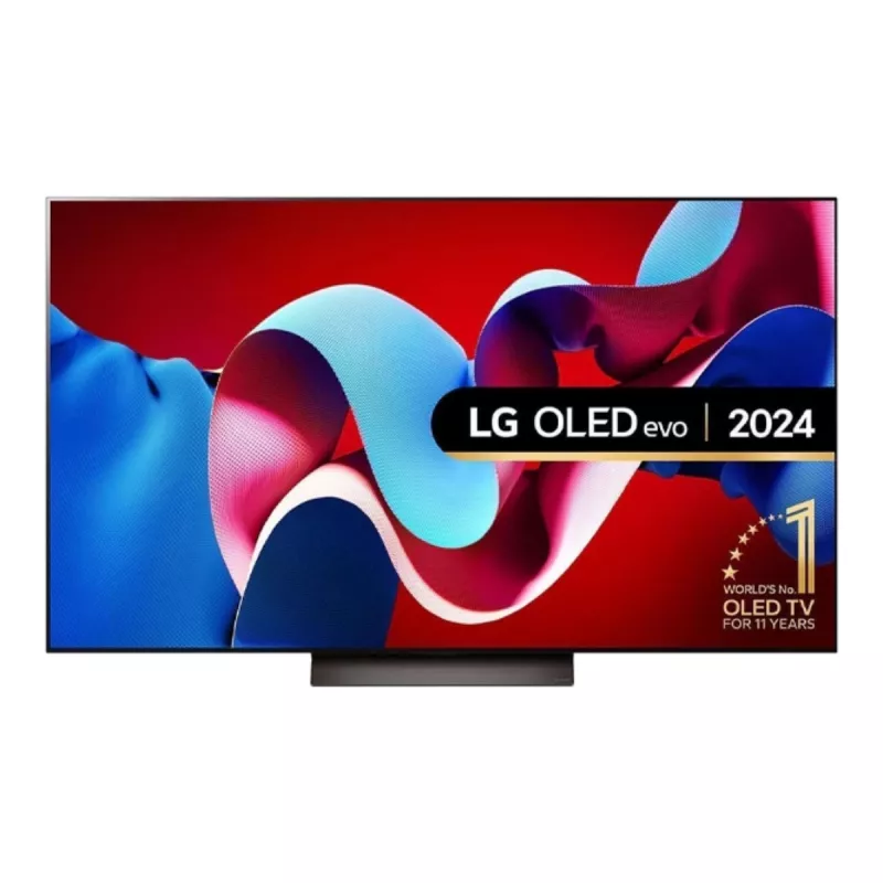 Televizor LG 77" OLED SMART TV OLED77C46LA, PERFECT BLACK, OLED Evo, 4K UHD 3840x2160, 144 Hz, Smart TV (webOS 24), MLA, Dolby Vision, HDR10 Pro, 4 HDMI, Wi-Fi 802.11 ac, 3 USB, DVB-T2/C/S2, OSD Language: ENG, RU, RO, Magic Remote
