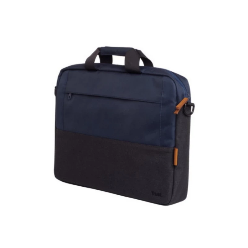 Geanta laptop TRUST 16" LISBOA, LAPTOP CARRY BAG FOR 16" LAPTOPS, 2 COMPARTMENTS, SHOCK AND WATERPROOF, 21 L, BLUE