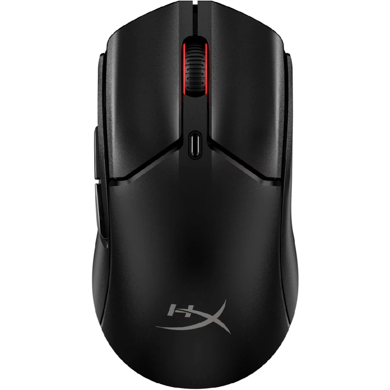 Gaming Mouse HyperX WIRELESS PULSEFIRE HASTE 2 MINI, 26k dpi, 6 buttons, 650IPS, 50G, 59g, 100h, Ambidextrous, Onboard Mem., RGB, 1.8m, 2.4+BT, Black.