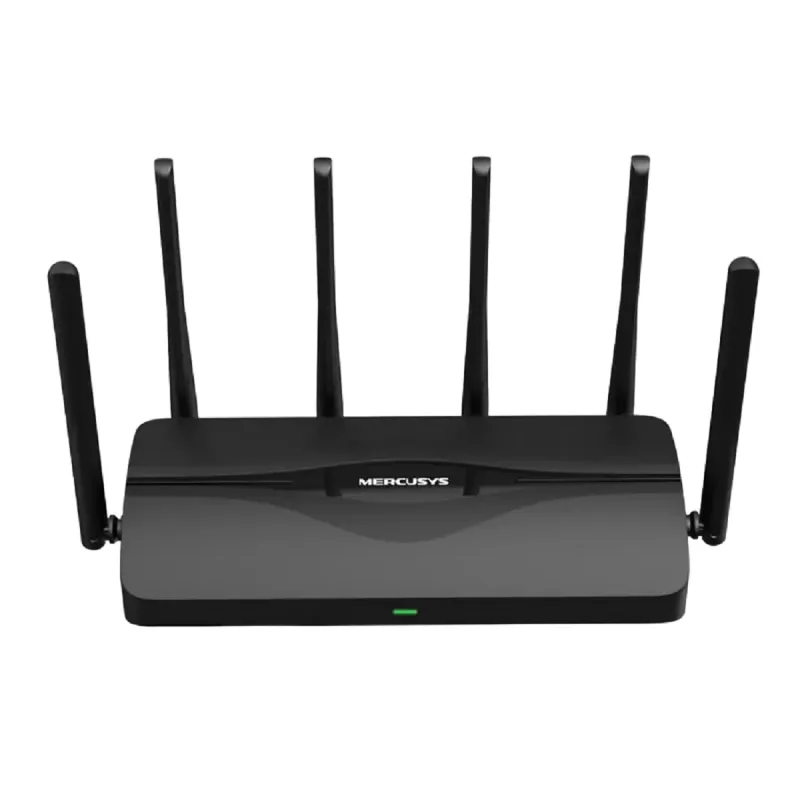 Router wireless MERCUSYS WI-FI 7 TRI-BAND ROUTER "MR47BE", 9.2 Gbps, 3 x 2.5Gbit LAN,1 x 2.5Gbit WAN, 6 x Antennas, Standardul Wi-Fi: IEEE 802.11ax, 802.11be Viteza Wi-Fi: 574Mbps, 2880Mbps, 5760Mbps Frecvența Wi-Fi: 6GHz, 5GHz, 2.4GHz Guest- rețea: Da