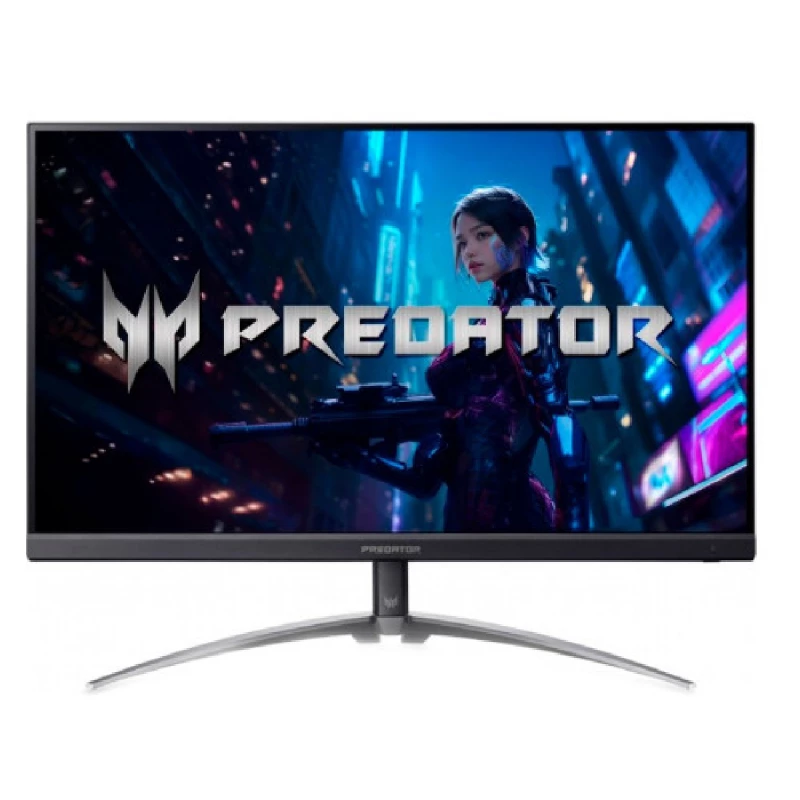 Monitor gaming ACER 32" PREDATOR X32QFS, ZeroFrame 4K Black/Silver (4ms, 100M:1, 350cd, 3840x2160, 178°/178°, HDMI, DisplayPort, NVIDIA G-Sync, Speakers 2 x 2W, USB Hub: 4 x USB3.0, Height Adjustable, VESA)