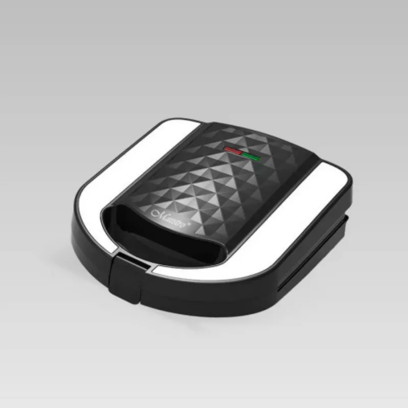 Бутербродница Maestro MR -709 (3 в 1), 750 Вт, Черный, Нержавеющая сталь