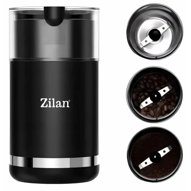 Risnita de cafea Zilan ZLN9280, 50 W, 70 g, Negru