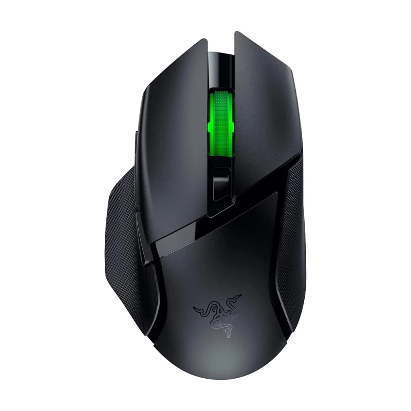Gaming Mouse RAZER BASILISK V3 X HYPERSPEED, 18К DPI, 7 BUTTONS, 40G, 450IPS, 110G, MECH. SW, 1XAA, RGB, 2.4GGHZ+BT, BLACK