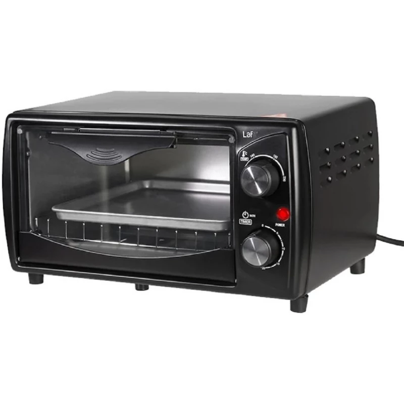 Cuptor electric LAFE PIW-001, 9.5 l, 900 W, Timer, Negru