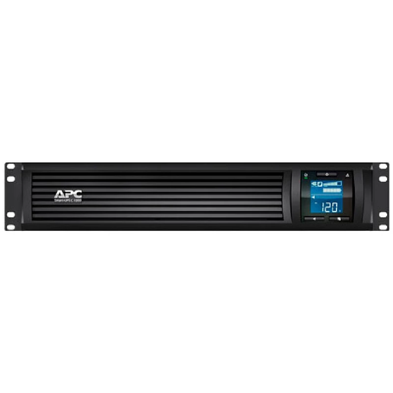 UPS APC SMART-UPS SMC1000I-2UC, 1000VA/600W, Rack 2U, Sinewave, LCD, AVR, USB,RJ45, 4*C13
