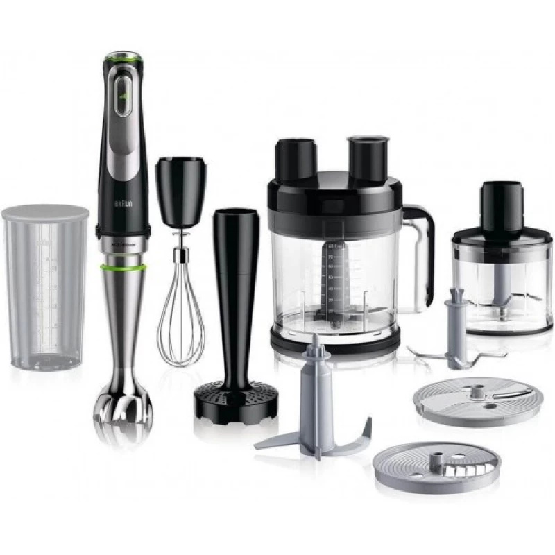 Blender BRAUN MQ 9187 XLI BK, 1200 W, 2 L, Negru