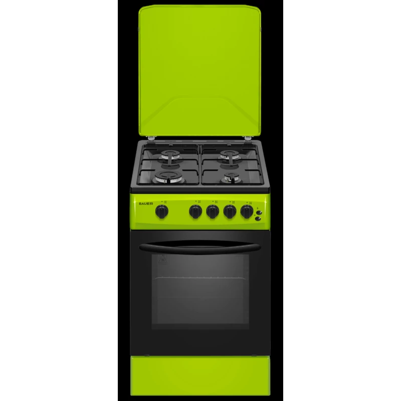 Aragaz BAUER TE 5640 GRI, 58 L, 50 cm, Verde