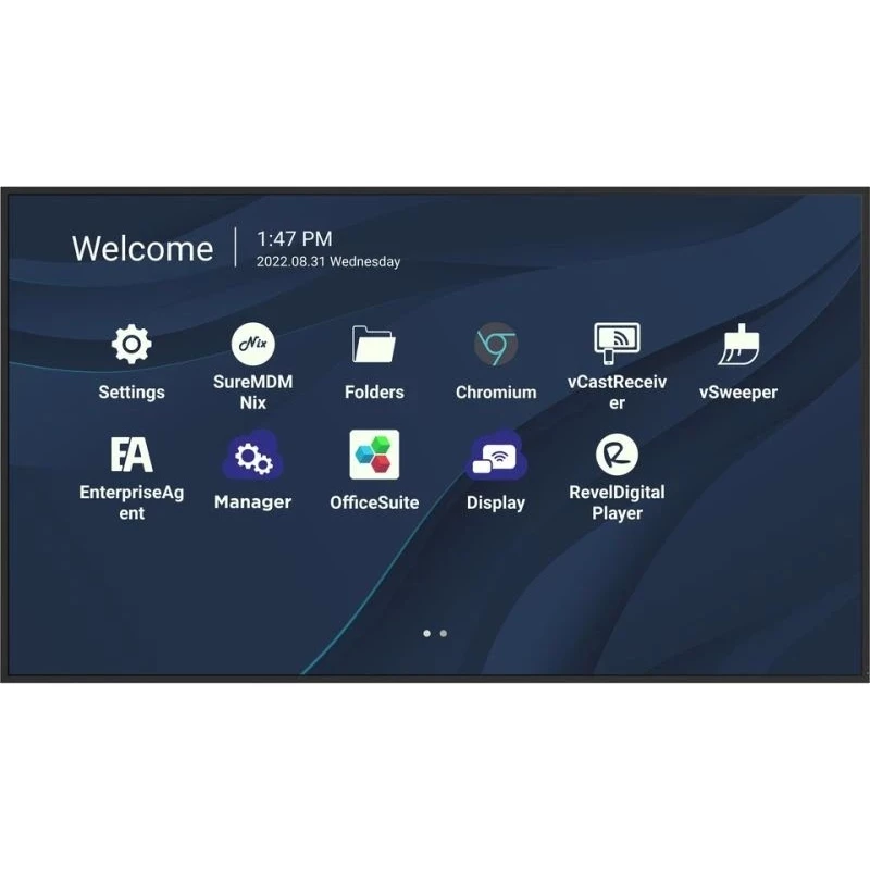Interactive Display VIEWSONIC CDE7530, 75" 3840x2160, 450nits,1200:1, 4/32GB