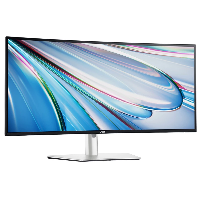 Monitor DELL UltraSharp U3425WE, 34", Curved-IPS, 3440x1440, Silver