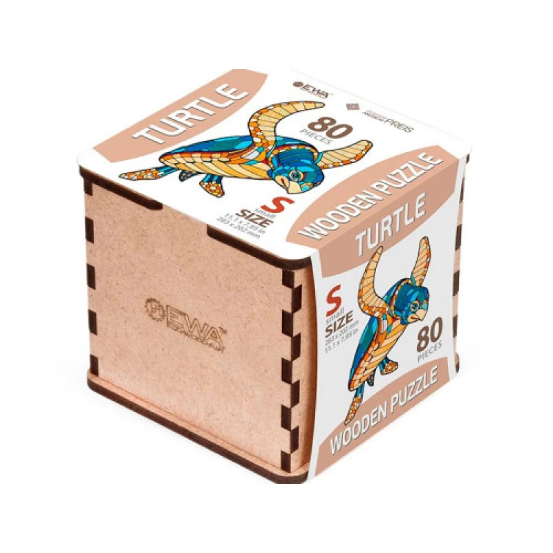 3D Puzzle DVCIT TURTLE S WOODEN BOX, 202x283x5